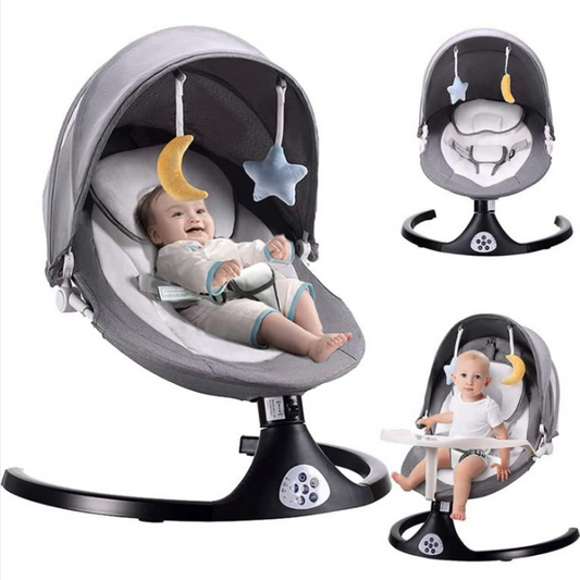 Elektrische Babyschaukel Mecedora Electrica Bebe Foldable Electric Rocker Bouncer Baby Bassinet Baby Rocking Chair